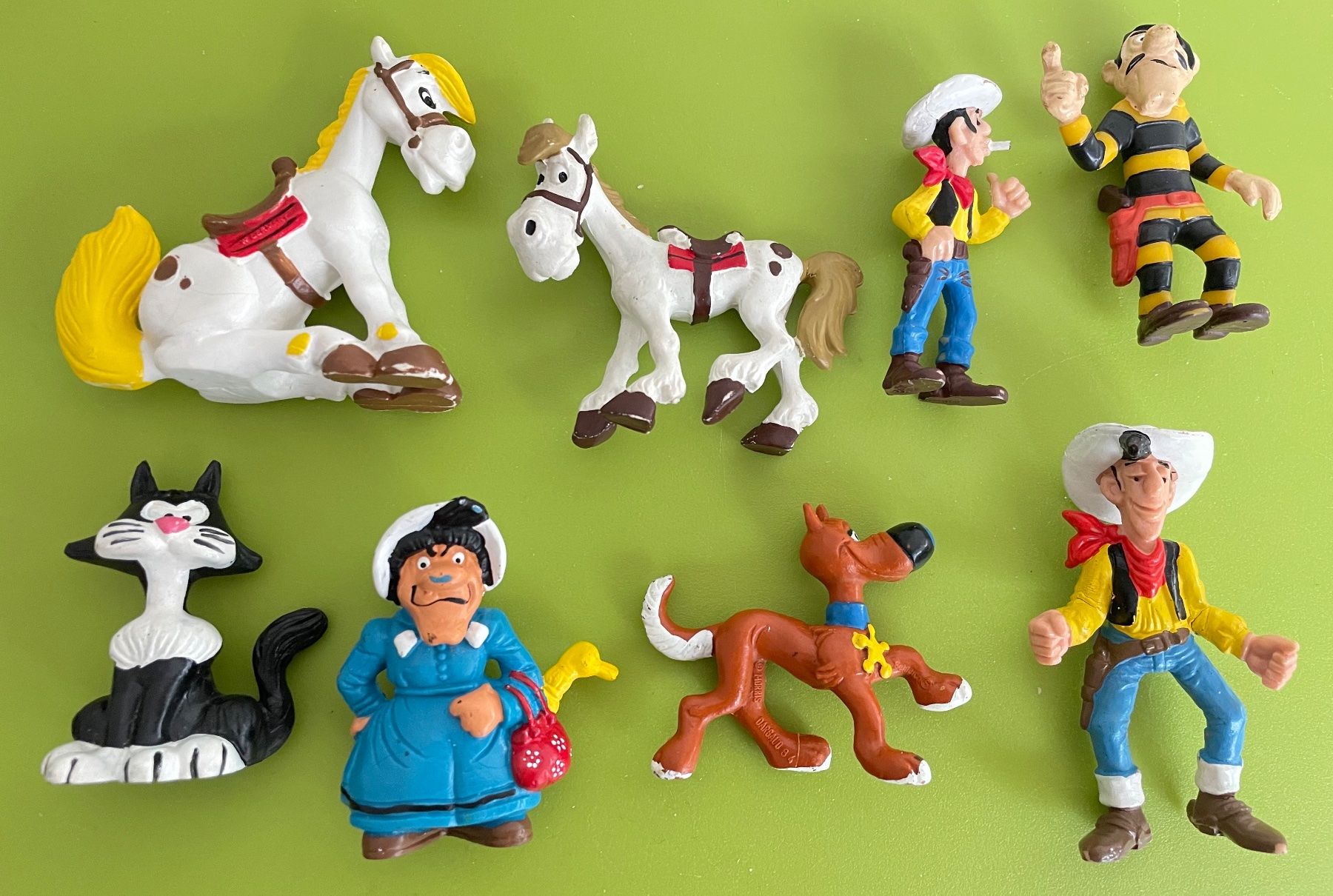 Schleich Statuette: 8x Lucky Luke Comic Figur Morris Dargaud 1984 Schleich Bully – Usato da Gossau SG venduto da entwederoder 2