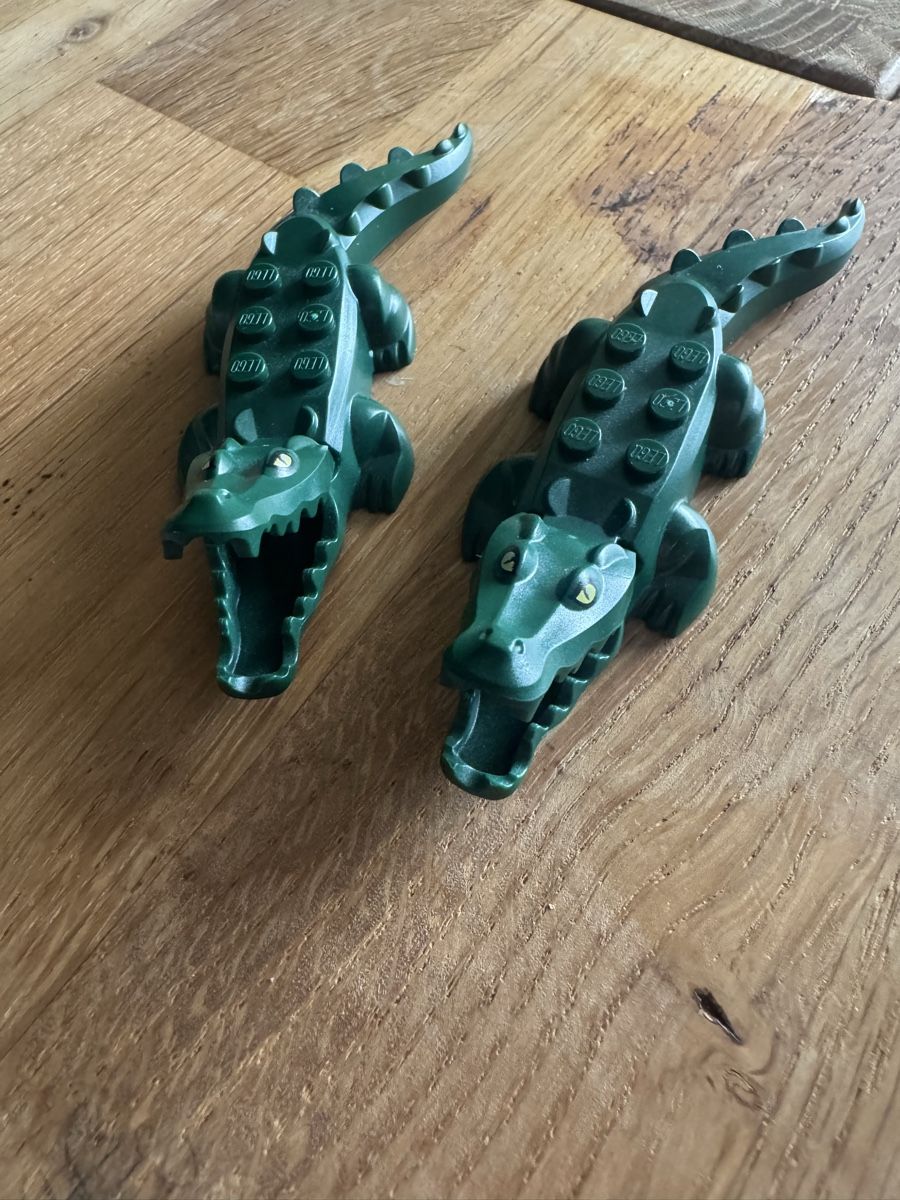 Lego Statuette: 2* Lego Krokodile – Usato da Hochdorf venduto da fla_hl9g 1