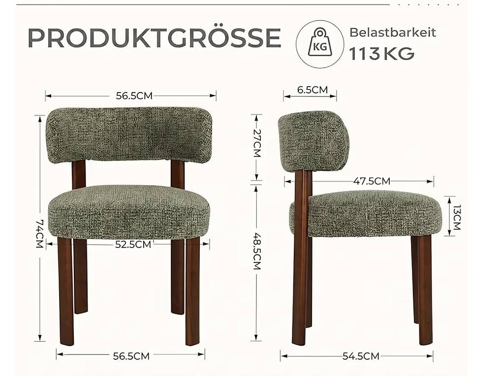 Chaises: 4 Essenzimmerstüle – Neuf avec emballage d'origine à Bülach par shaza72