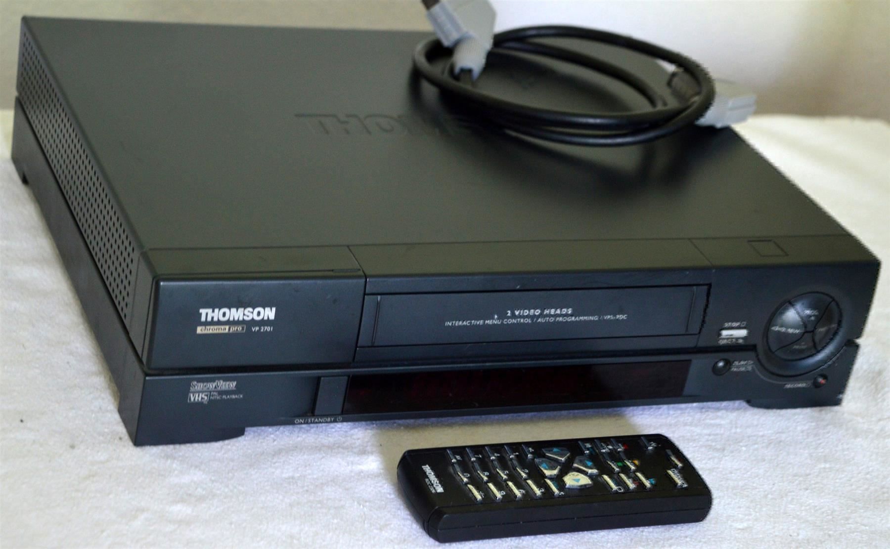 Thomson Aufnahmegeräte: Videorecorder VHS Thomson VP270I magnétoscope – Gebraucht aus Collonges von arashee 2