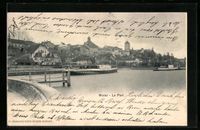 AK Morat, Le Port, 1905