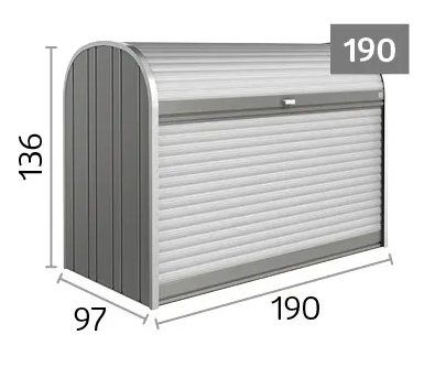Biohort Box contenitori: Biohort StoreMax® 190, inkl. Eckregalset – Usato da Gontenschwil venduto da Try0 3