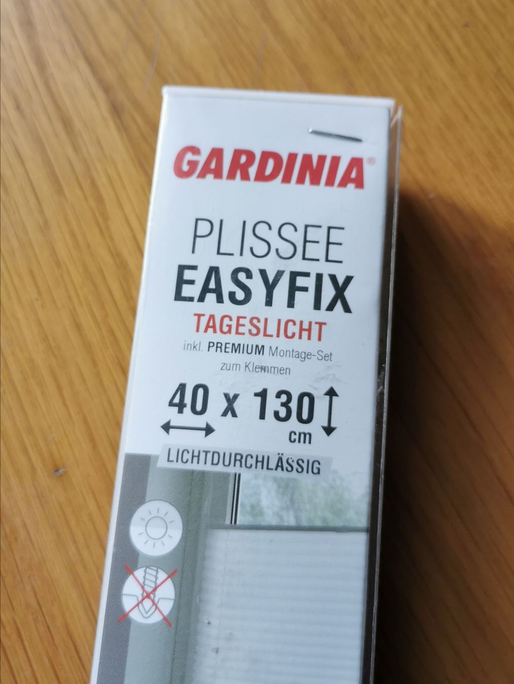 Tende: Gardinia Easyfix Plissee 40 x 130 cm Rollo – Nuovo (secondo la descrizione) da Glattbrugg venduto da elizabethdesi