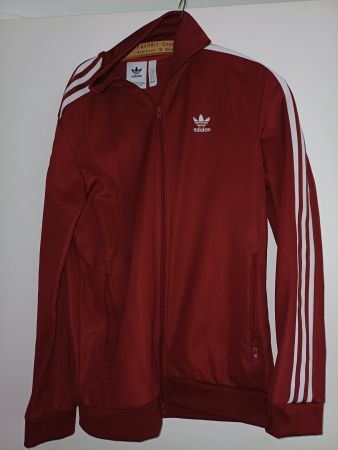 Adidas Trainer jacke Weinrot S