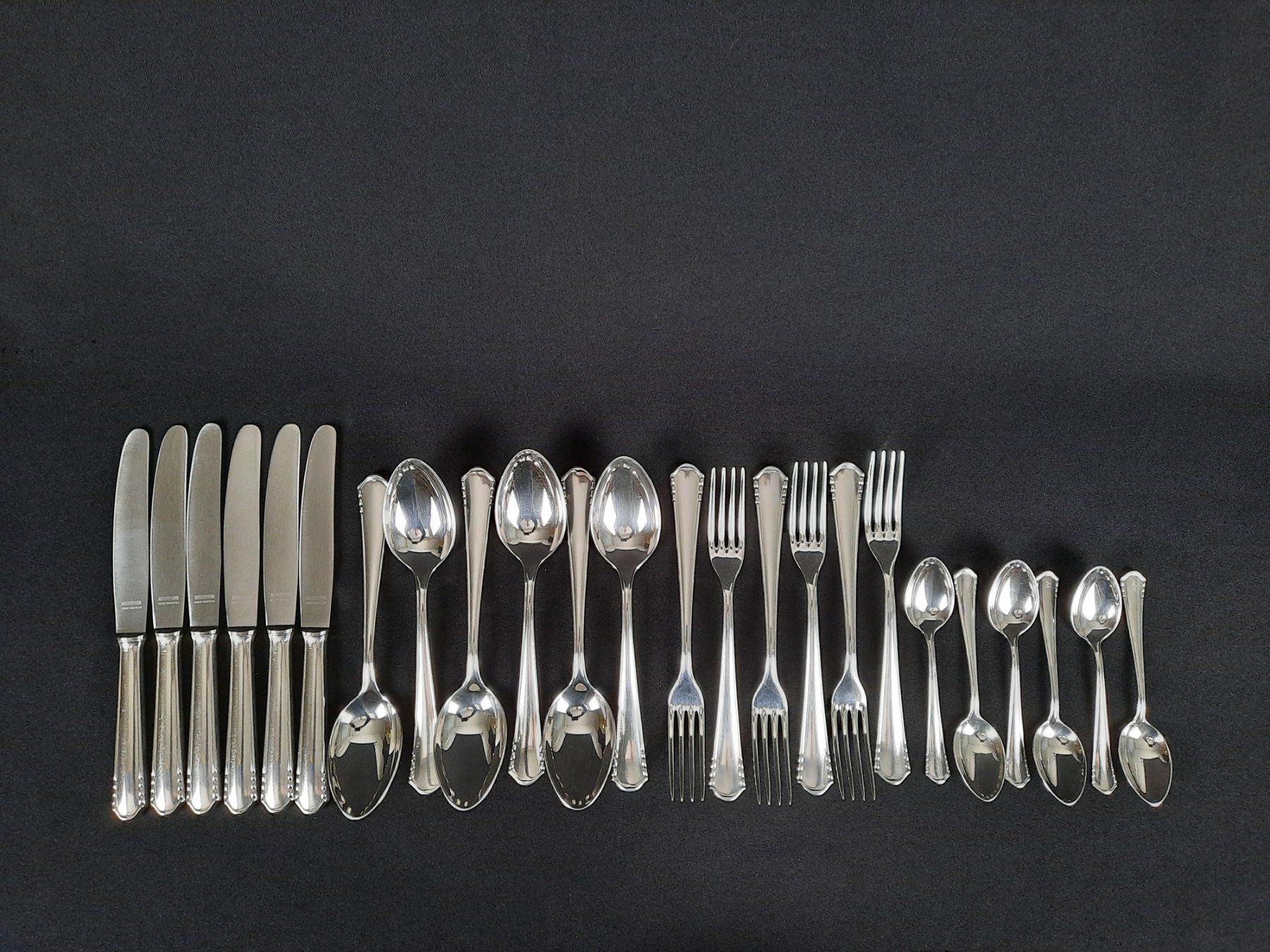 Set di posate: BRUCKMANN Silberbesteck 90 24-teiligs Set – Usato da Beinwil am See venduto da Restwert_Beinwil 2