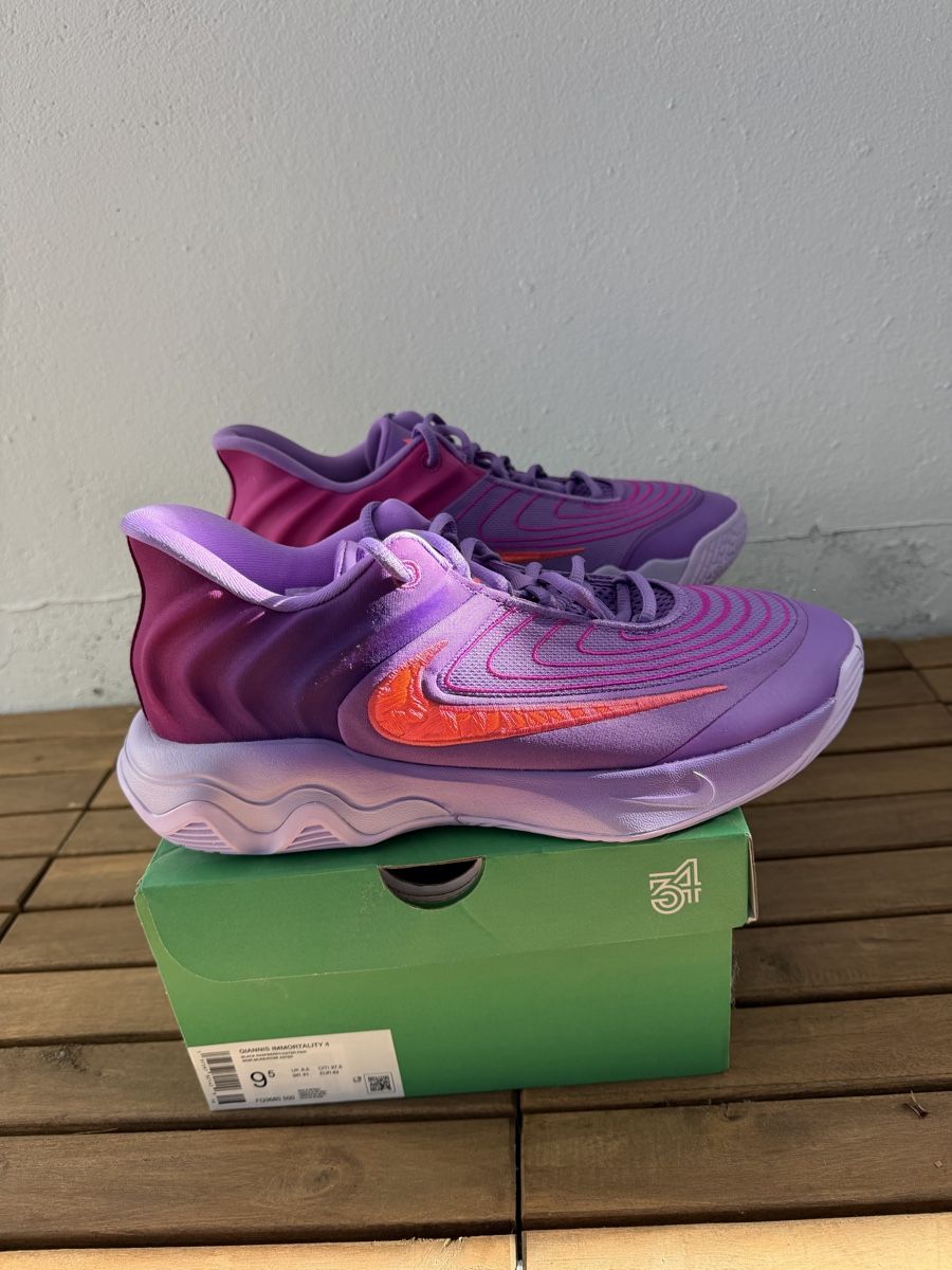 Nike Scarpe da uomo: Nike Giannis Immortality 4 Black Raspberry / Aster Pink – Nuovo e nell'imballaggio originale da Avully venduto da luanakez 5