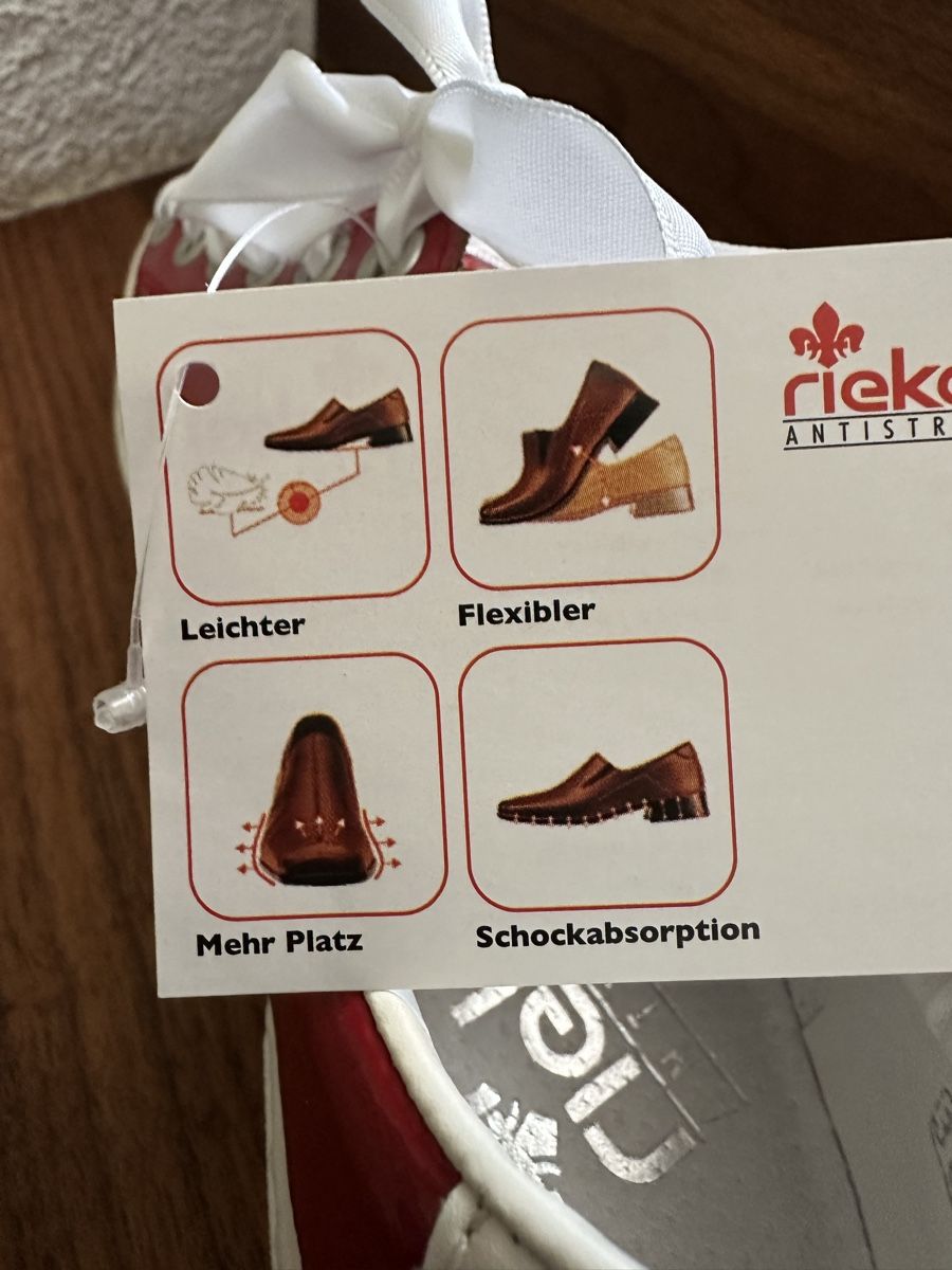 Rieker Scarpe da donna: Sneaker von Rieker NEU – Nuovo e nell'imballaggio originale da Widnau venduto da Sheleila 6