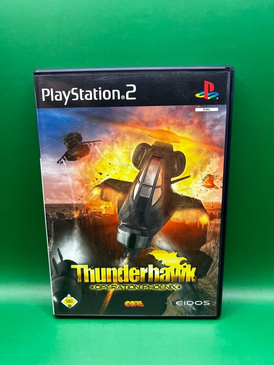 PS2 Thunderhawk Operation Phoenix - PAL - Complet Et Fonctionnel (anglais, Français)