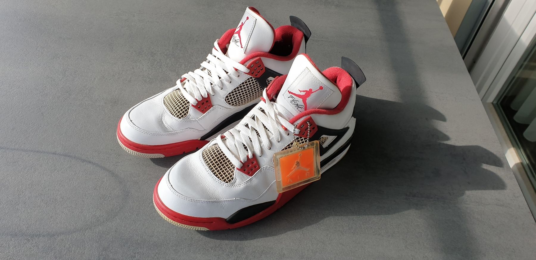 Jordan Herrenschuhe: Jordan 4 Fire Red 2012 – Gebraucht aus Burgdorf von K.Fritz 7