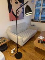 Elegant black floor lamp