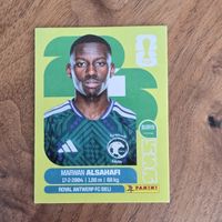 Fussball Sticker KSA15 Marwan Alsahafi