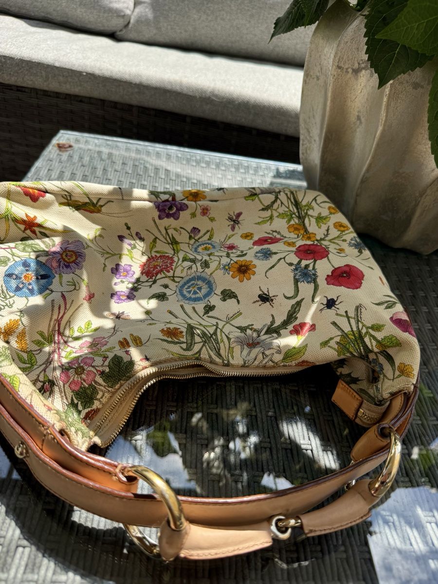 Gucci Borse da donna: Gucci Flora  medium hobo horsebit bag – Usato da Bassersdorf venduto da goldenone01 5