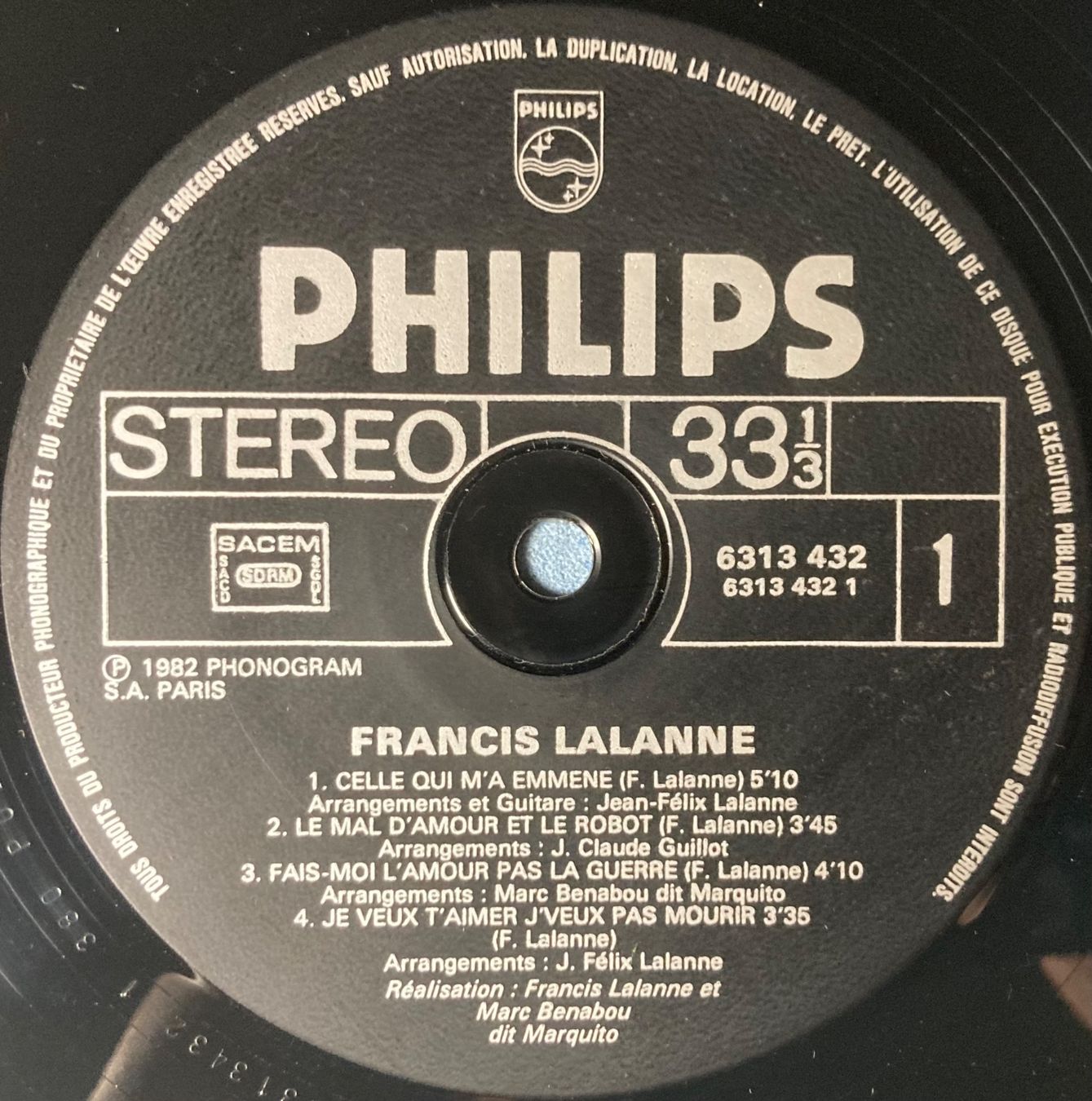 Dischi in vinile: FRANCIS LALANNE - LALANNE – Usato da Poliez-Pittet venduto da Newtown-Records 3