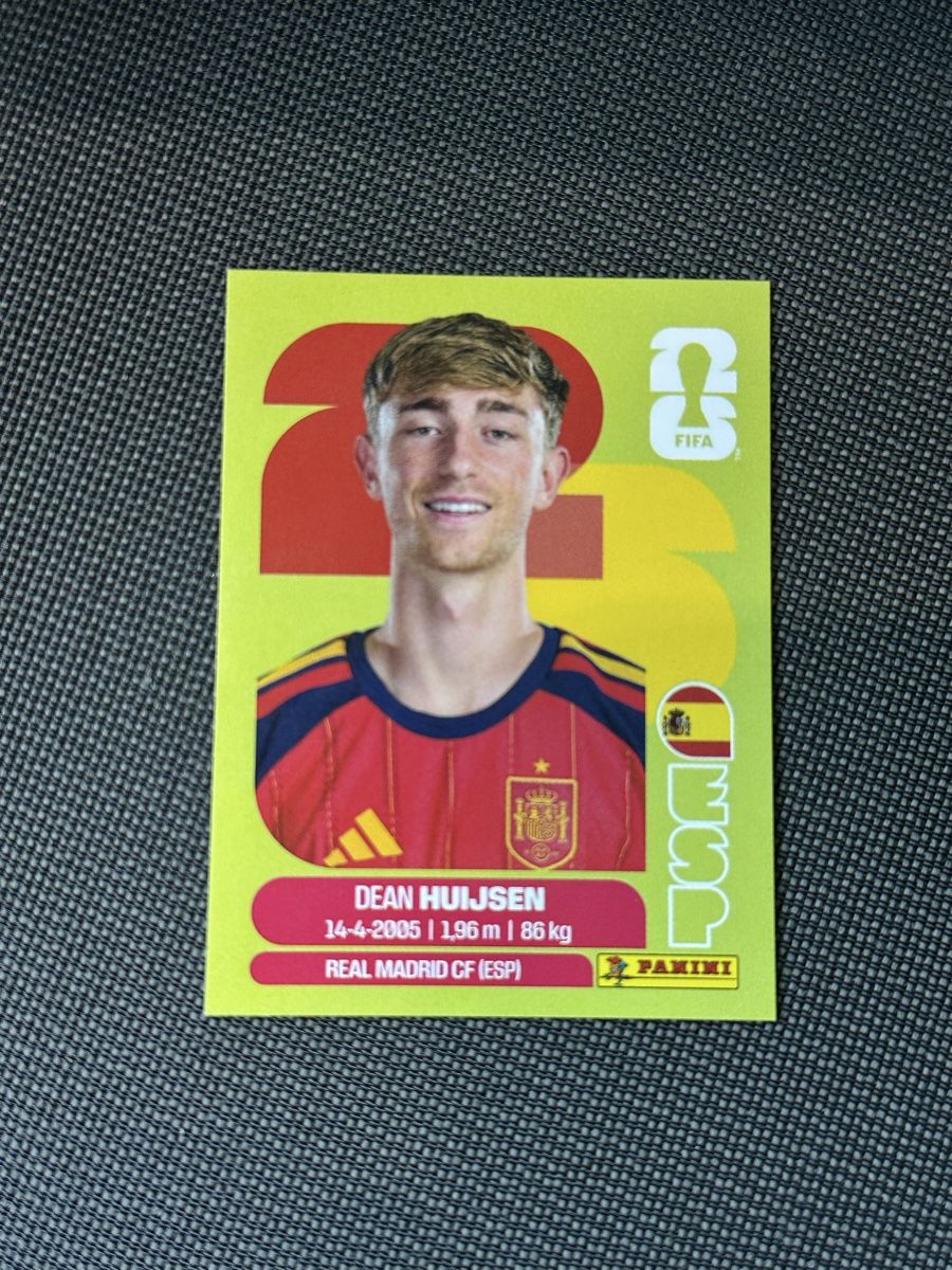 Panini Carte collezionabili: PANINI WM 2026 / HUIJSEN ESP 5 – Nuovo (secondo la descrizione) da Unterstammheim venduto da Robin059