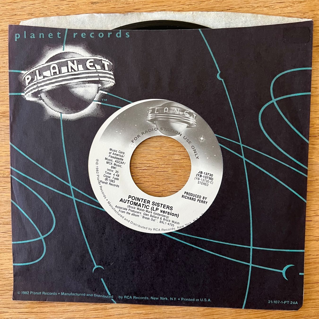Vinyles: Pointer Sisters - Automatic / US-Promo 1983 - Very nice Copy – D'occasion à Gais par soundcave57 1