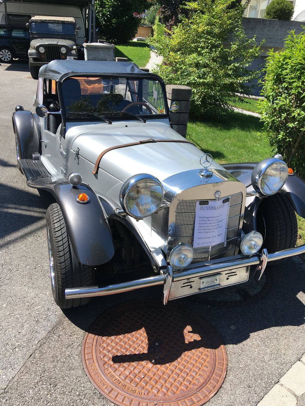 VW Automobili: VW Replica Mercedes – Usato da Schübelbach venduto da Sportsder