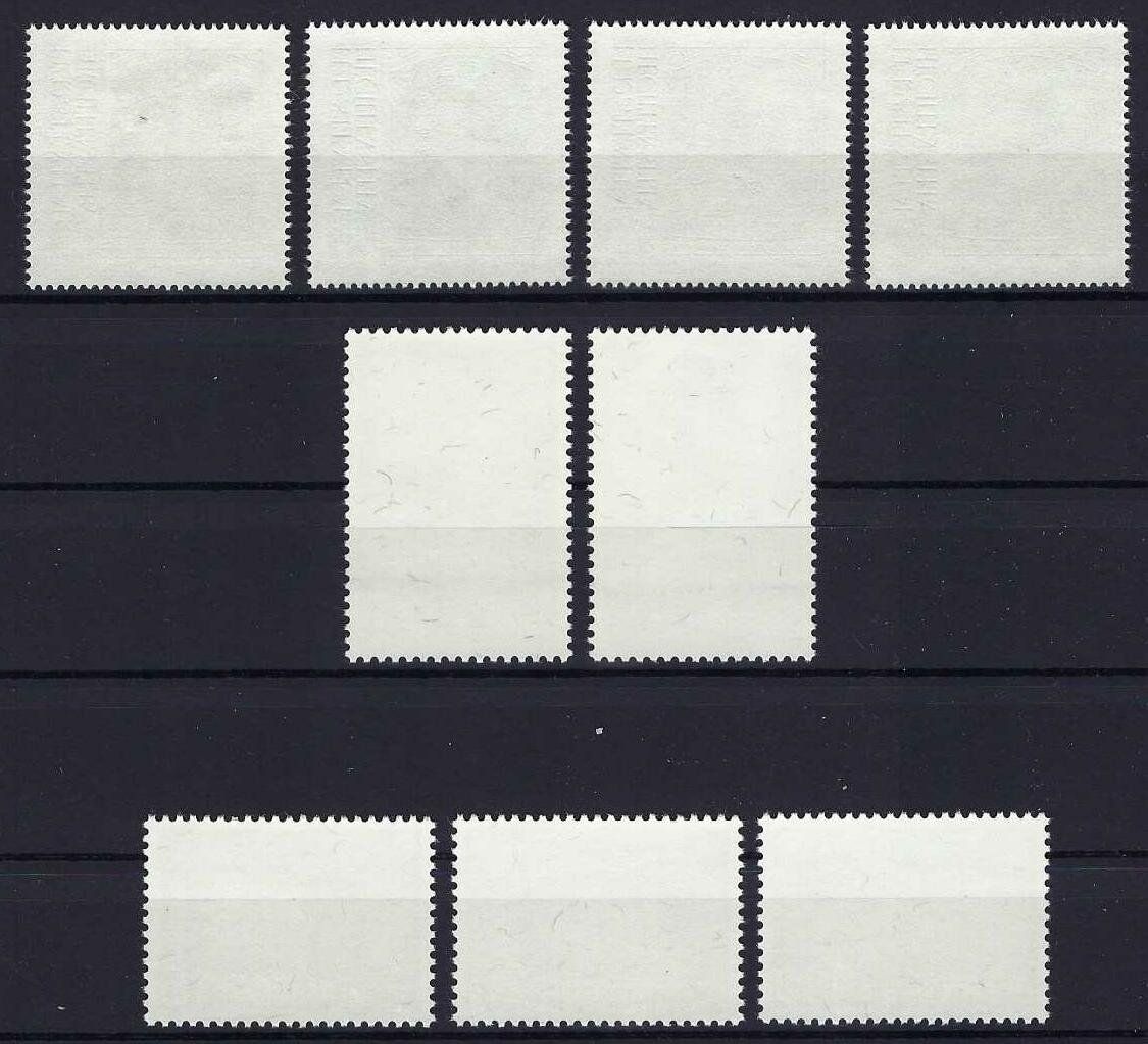 Tutti i francobolli: Lichtenstein 1981/82 gute und saubere Serien postfrisch – Usato da Hitzkirch venduto da walti1959 1
