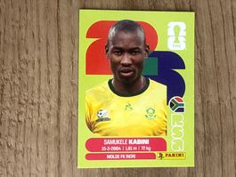 Panini FIFA World Cup 2026 Sticker Samukele Kabini RSA 5