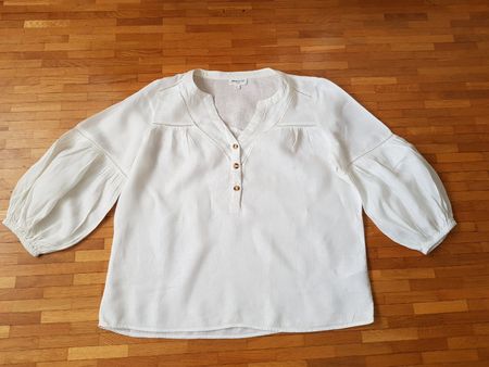 Blouse blanche lin Maison 123 Taille 38