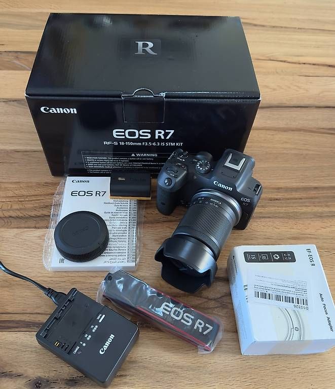 Canon Fotocamera: Canon EOS R7 Kit mit 18-150 mm – Usato da Kaiseraugst venduto da Kinghomer