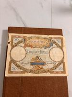 Banconota Banque de France 50 franchi 1933 usata