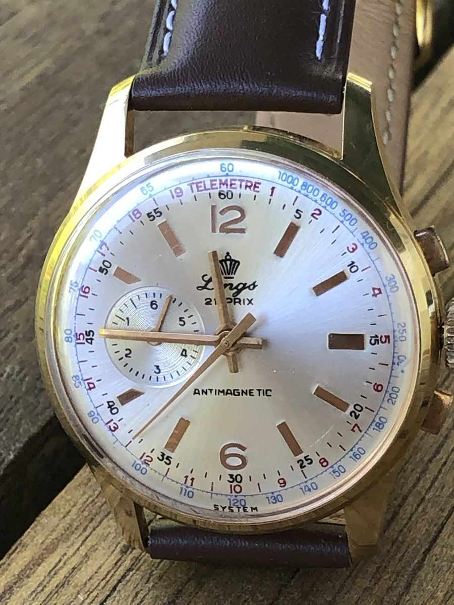 Uhren: Lings 21 Chronograph  1960 – Gebraucht aus Schlossrued von River-Tack-1