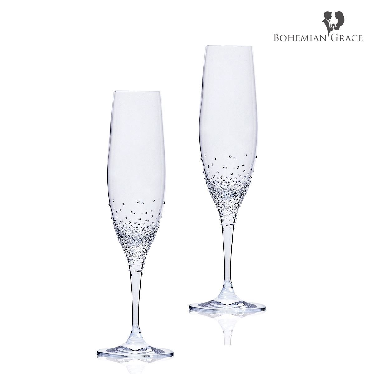 Bicchieri: Sektglas DIKE 2 Stk, Bohemian Grace – Nuovo e nell'imballaggio originale da Wettingen venduto da kochshop 1