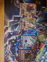 lot 4 carte pokémon vmax et v vitrage 