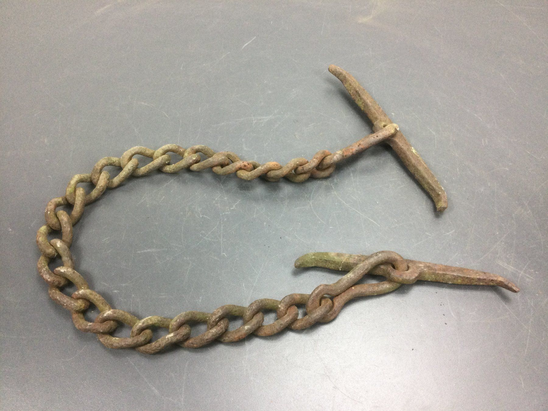 Attrezzi da lavoro: Antike geschmiedete rostige Kette – Usato da Wangen SZ venduto da kuriosum12 1