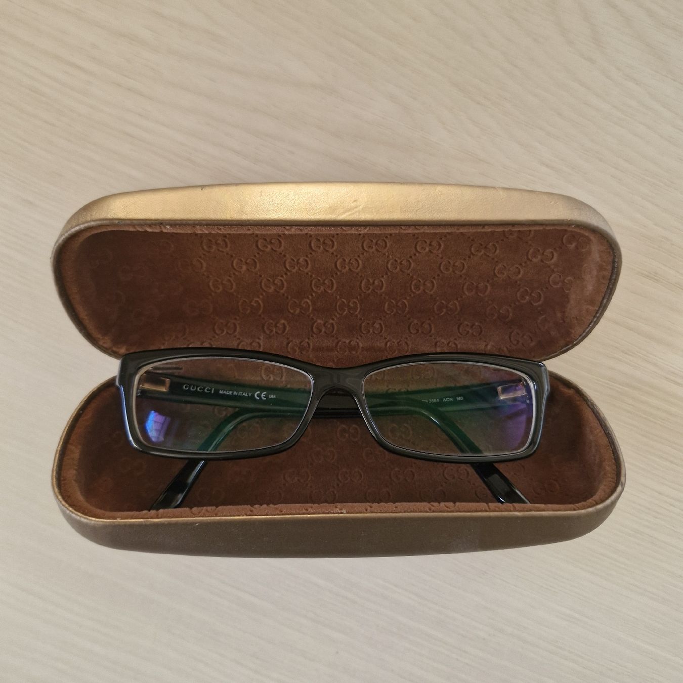 Gucci Occhiali & Lenti: Gucci Korrekturbrille mit Etui – Usato da Forch venduto da nadinepalermo 5