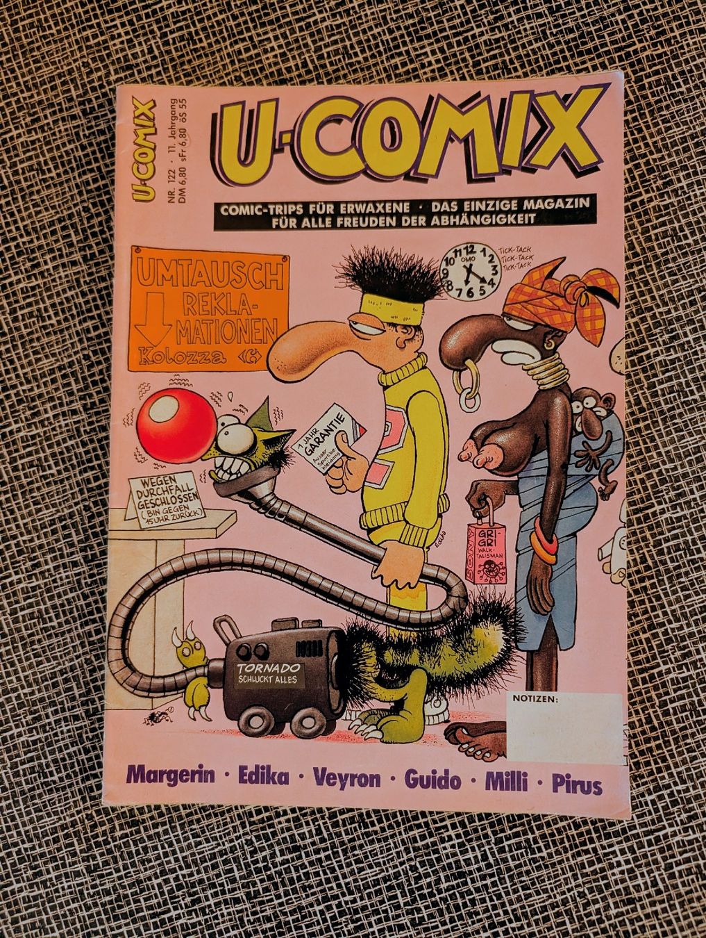 Fumetti: U-Comix Comic-Magazin Nr. 122 - Jetzt entdecken! – Usato da Nänikon venduto da Haexli_70