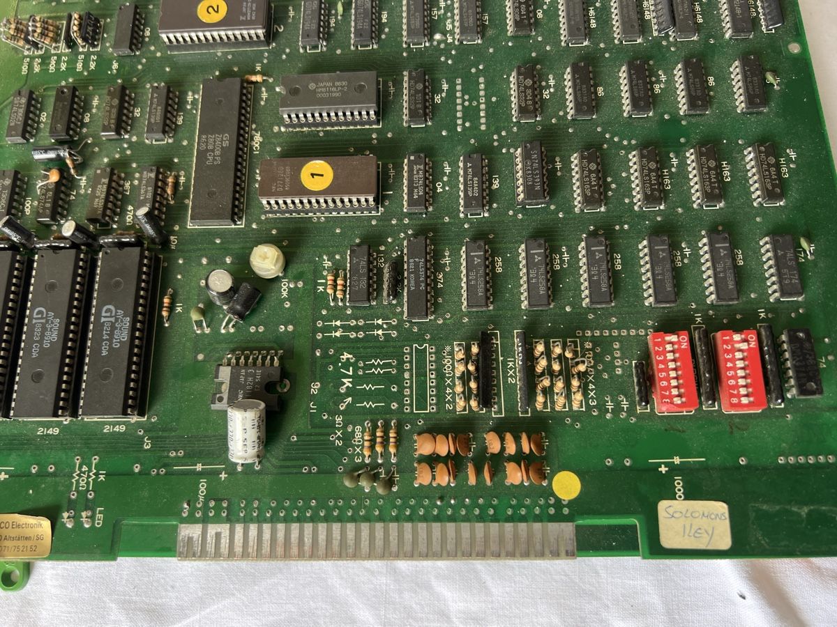 Spielautomaten: SOLOMONS key Arcade Platine – Gebraucht aus Nänikon von Flipperbar 2