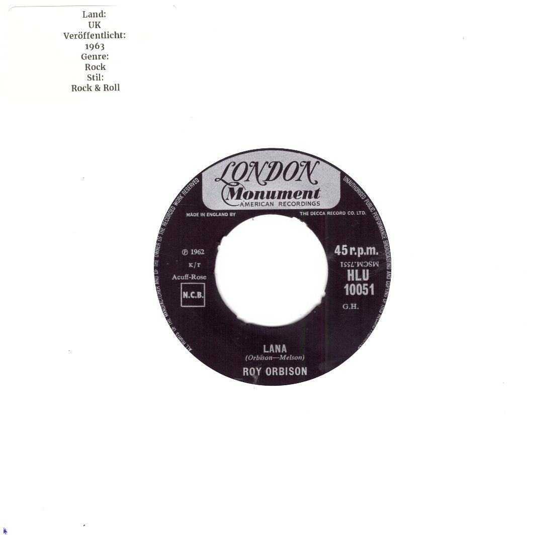 Vinyles: ROY ORBISON – D'occasion à Bassersdorf par house-of-vinyl