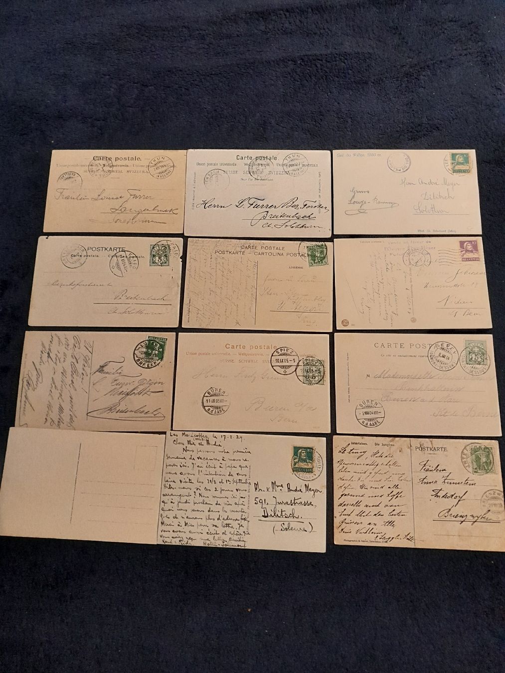 Ansichtskarten: Sammlung Postkarten Schweiz 100 Jahre +    – Gebraucht aus oekingen von beauty1964 5