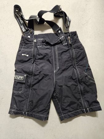 Spyder SkiShorts mit Trägern, Schwarz