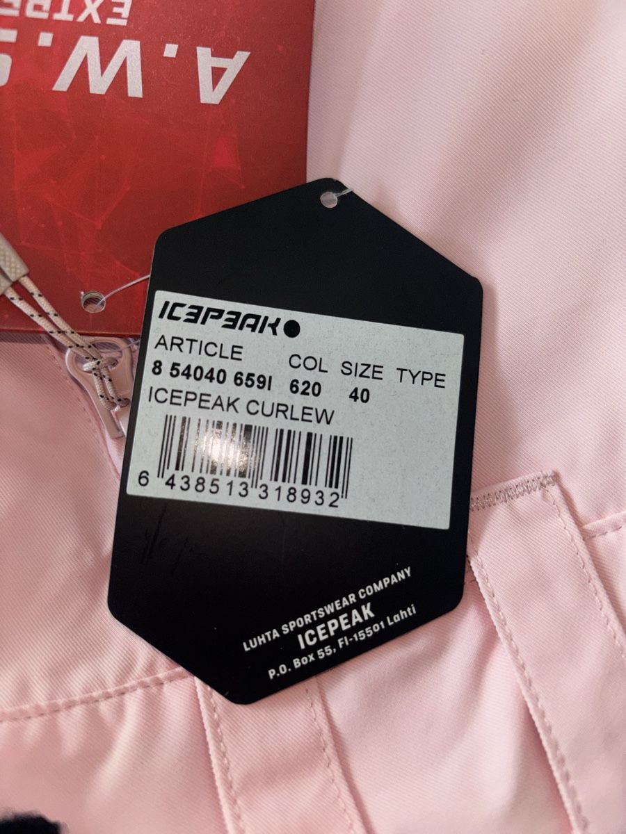 Icepeak Pantaloni: Schneehose Icepeak, rosa – Nuovo e nell'imballaggio originale da Zug venduto da its_k265 3