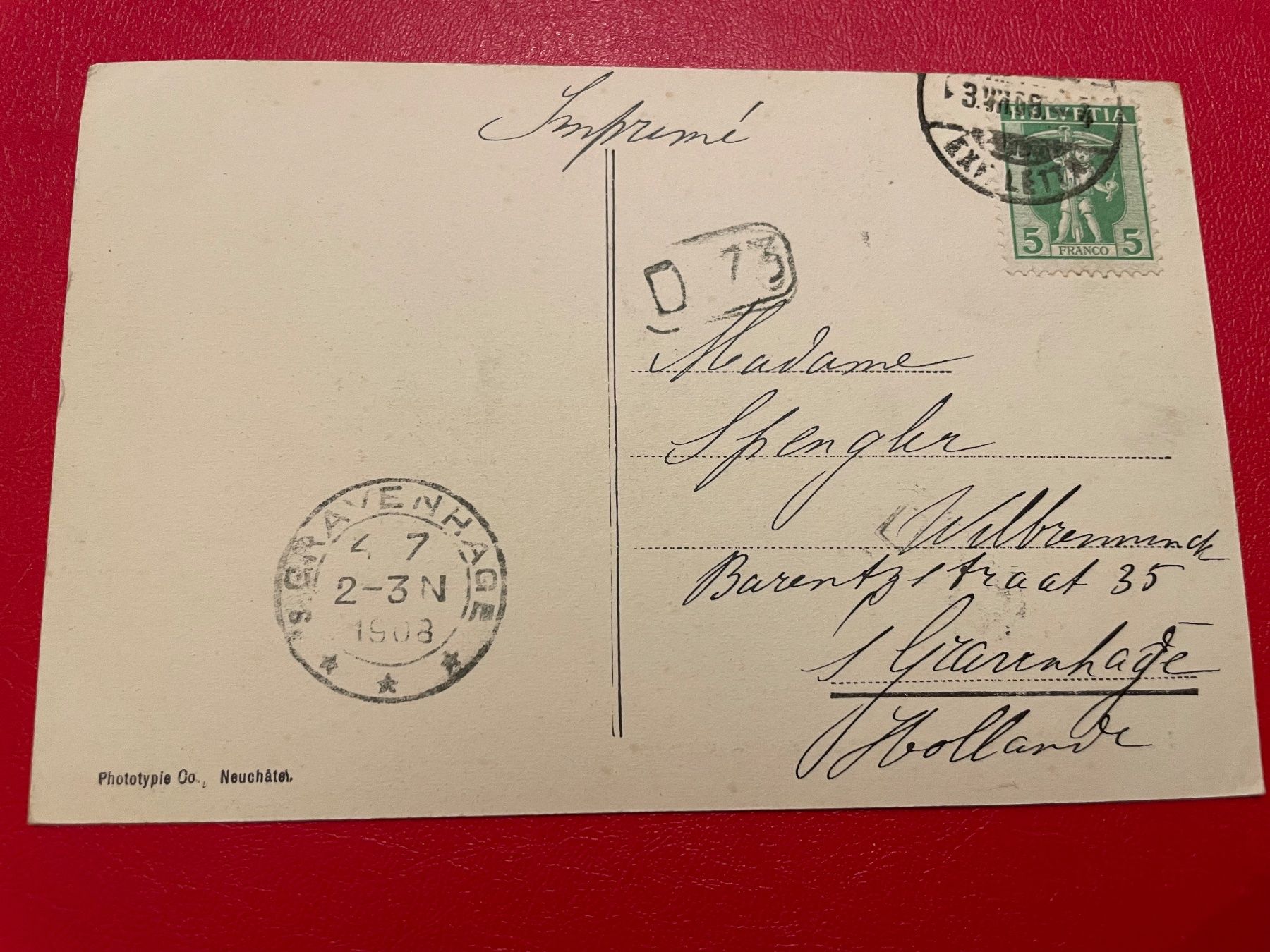Cartoline postali: 1908 ; Genève ; Rade et Pont du Mont-Blanc – Usato da St-Légier-Chiésaz venduto da Theo006 1