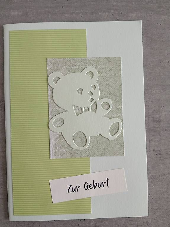 Cartoline: Karte zur Geburt – Usato da Flawil venduto da August023