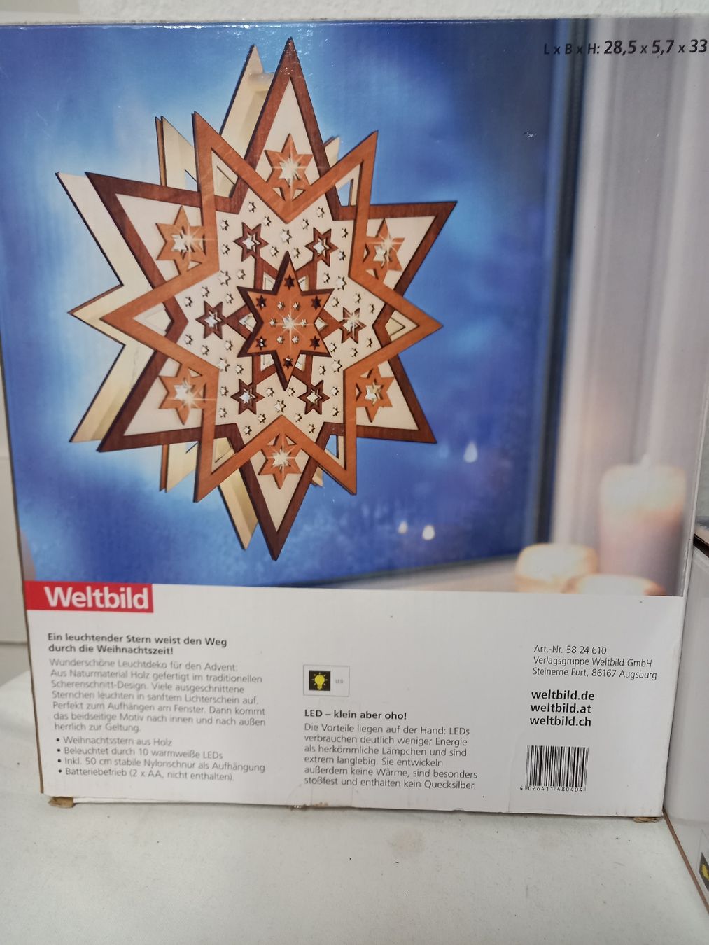 Tutte le decorazioni: Weihnachtsstern aus Holz – Usato da Seon venduto da Zack_16 6