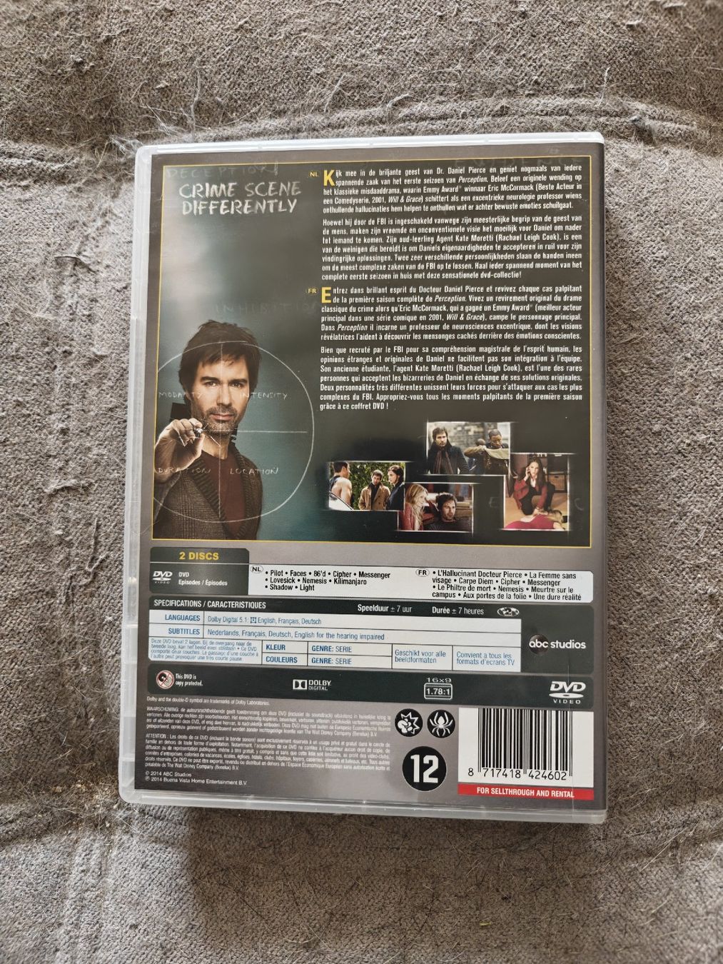 Tutti i DVDs: Perception Staffel 1 deutsch DVD – Nuovo (secondo la descrizione) da Schwerzenbach venduto da Salamon33 1