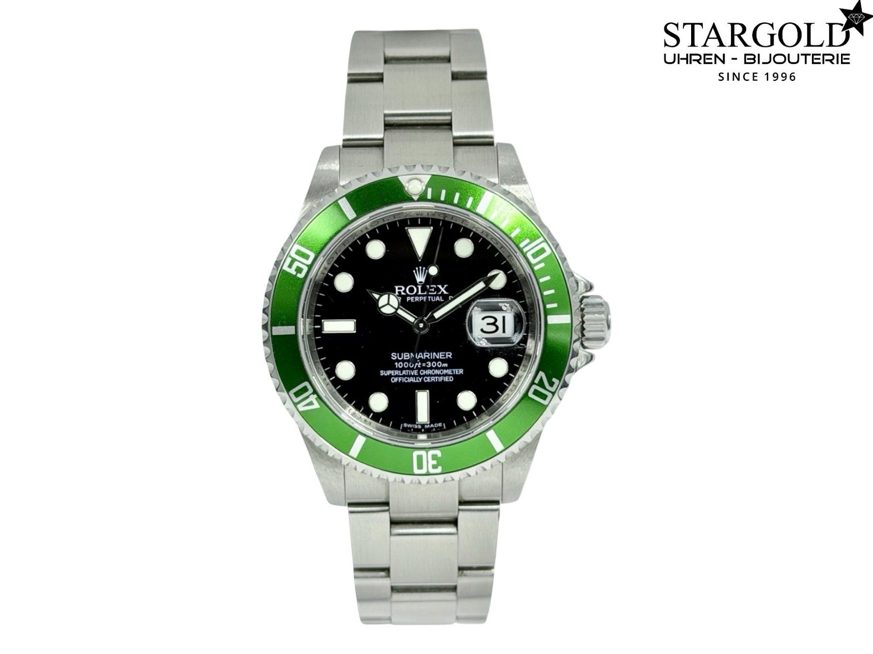 Rolex Orologi: Rolex Submariner Date - Kermit - 16610LV – Usato da Zürich venduto da Stargold-Uhren