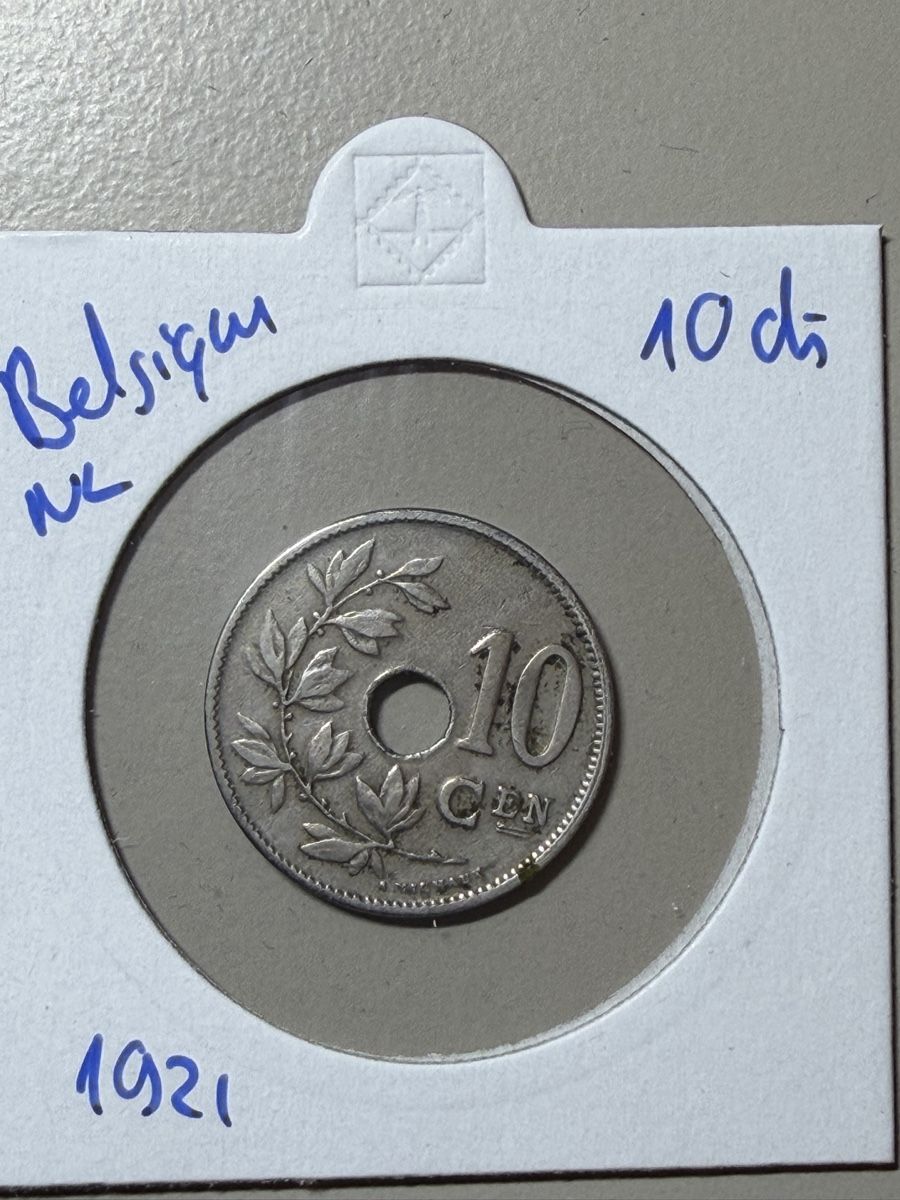 Tutti le monete: Belgique - 10 centimes - 1921 – Usato da Payerne venduto da Mike1682