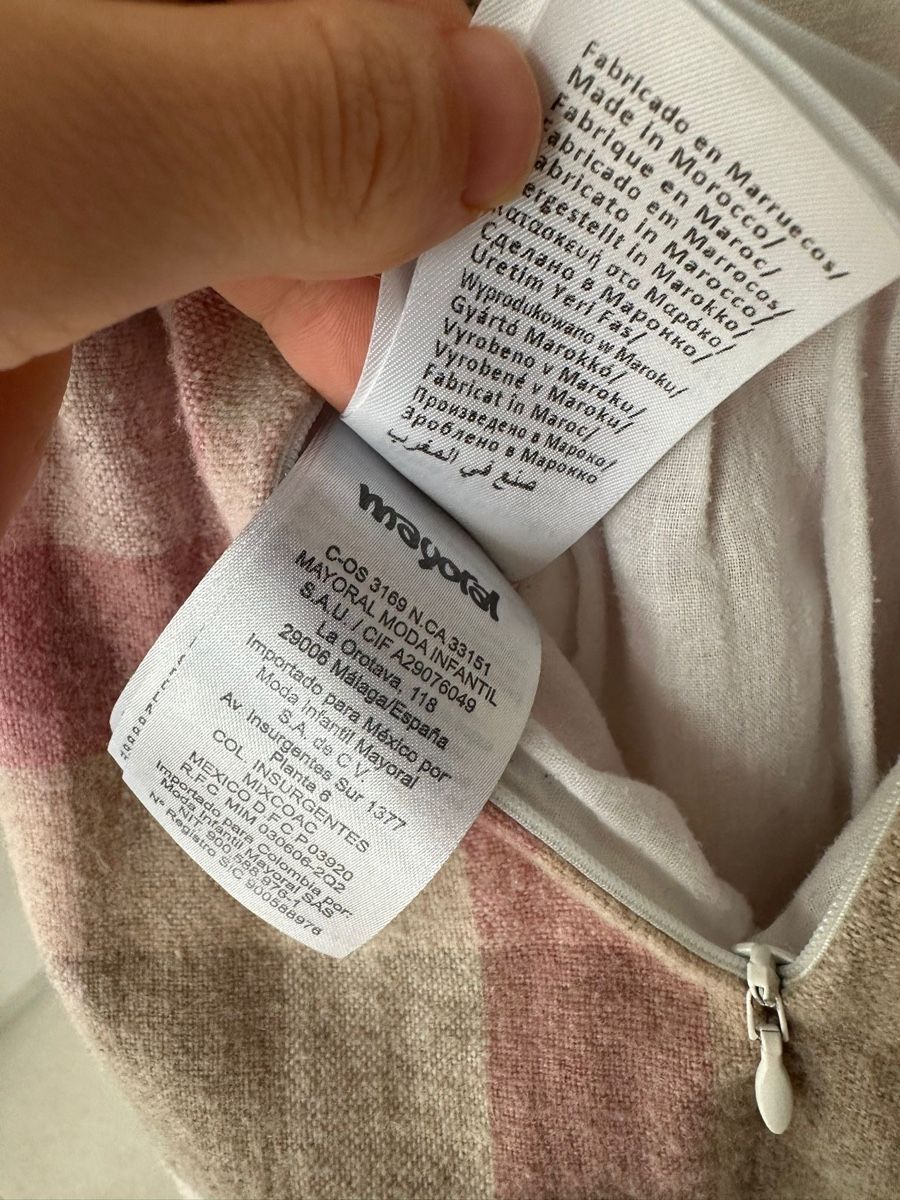 Kostüme: Mayoral Mädchenkleid Gr. 9M rosa Karo Herbst – Gebraucht aus Triboltingen von muehlepark6you 2