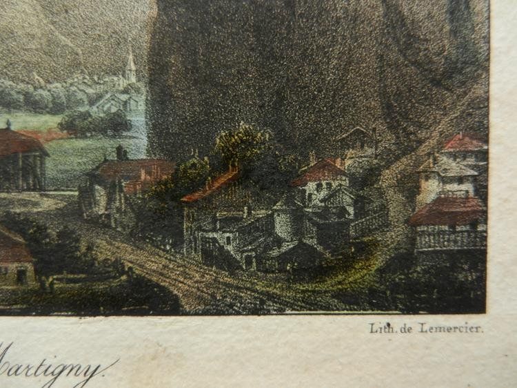 Gravures: Martigny Valais – D'occasion à Risch par Rischli15 8
