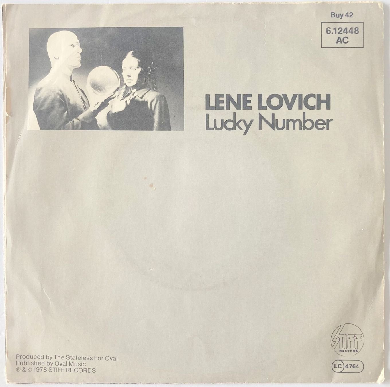 Dischi in vinile: LENE LOVICH - LUCKY NUMBER – Usato da Bottens venduto da hotter-than-hell 1