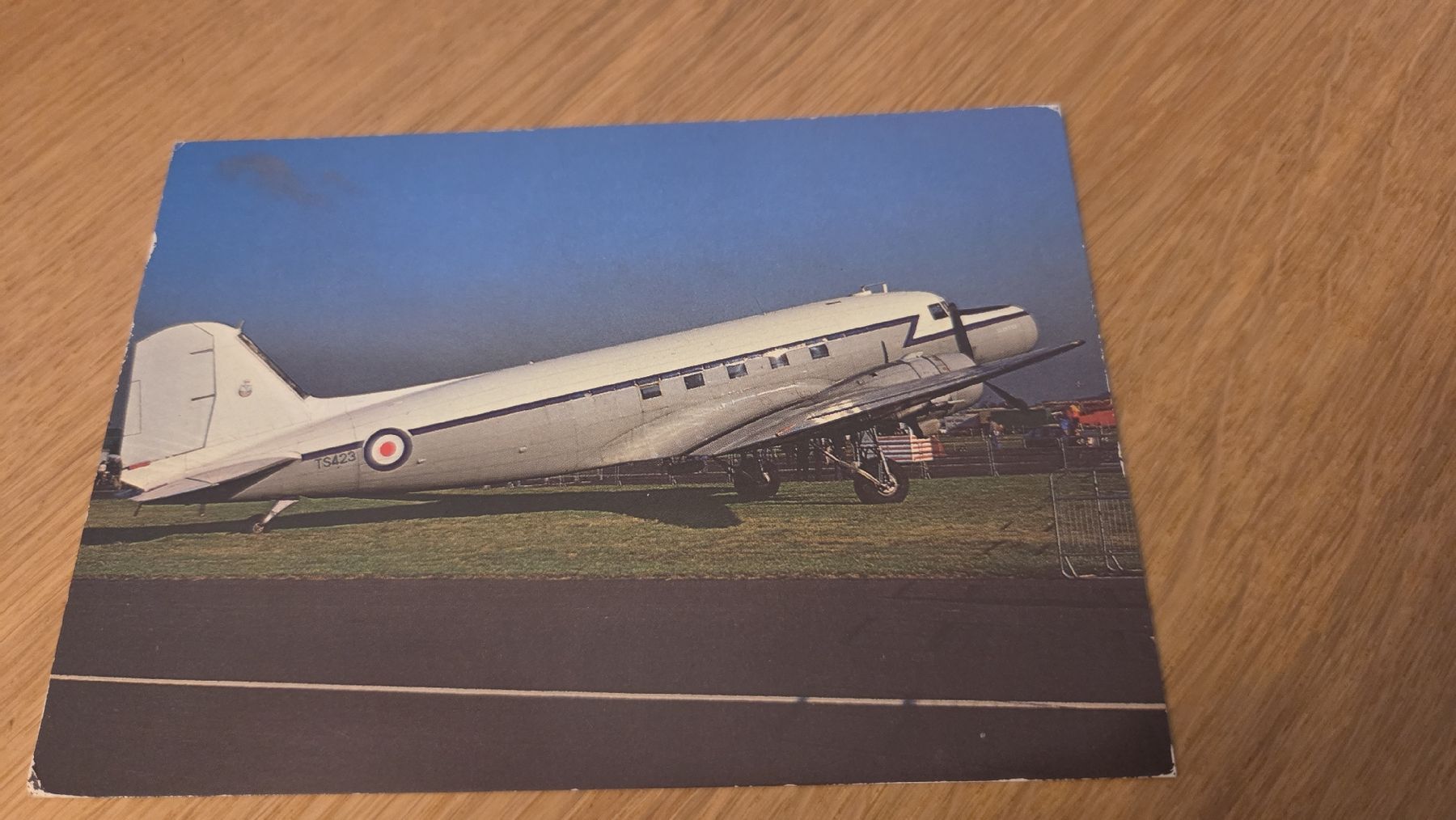 Ansichtskarten: 1987 Ansichtskarte Douglas DC-3 DAKOTA – Gebraucht aus Arni AG von Moth68