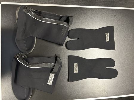 Regen überzieh Motorradschuhe und Handschuhe