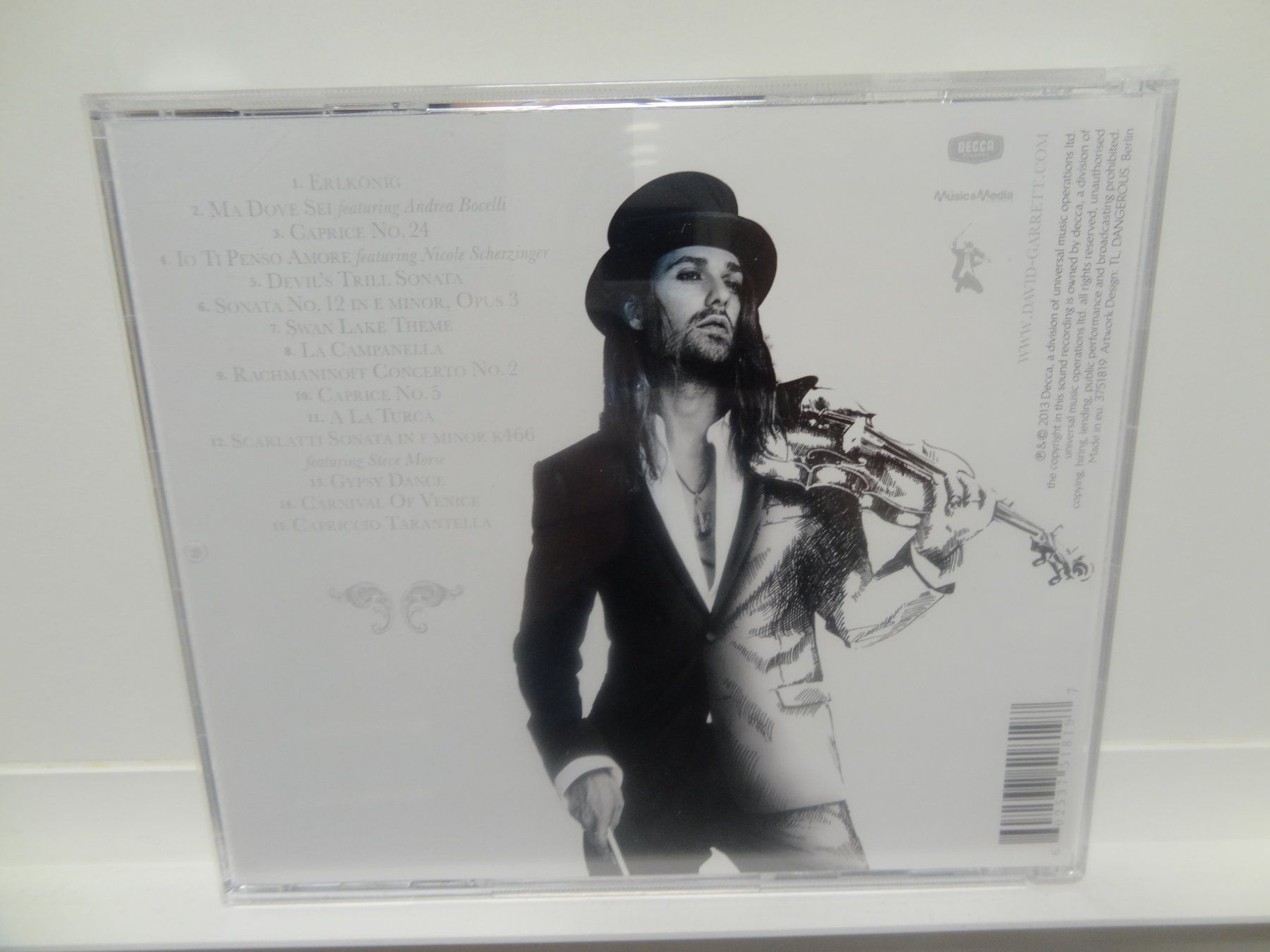 CDs: David Garrett - Garrett vs Paganini CD – Gebraucht aus luzern von musicandart 1