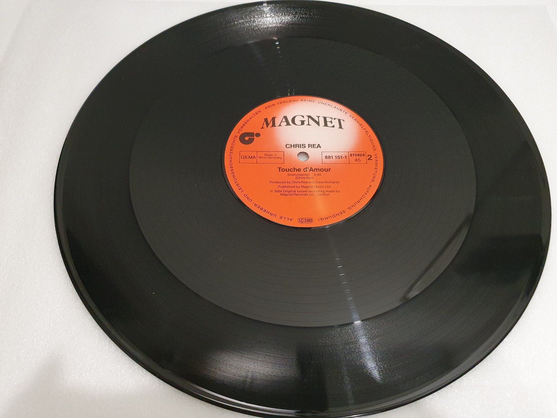 Dischi in vinile: Chris Rea - Touché D`Amour (Maxi, Synth-pop, Disco) – Usato da Uster venduto da Vinyl-Leidenschaft 5