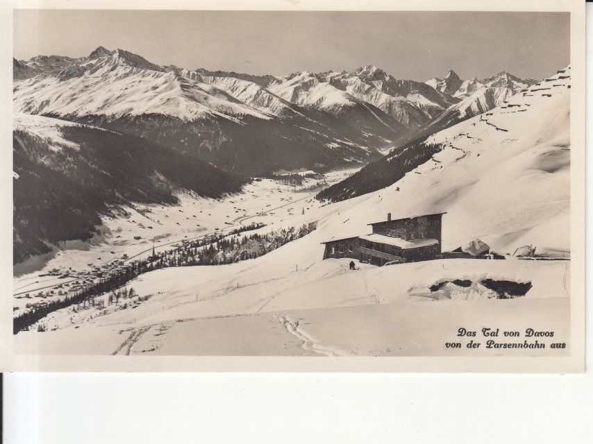 Davos Tal von Parsennbahn ca. 1930 | Kaufen auf Ricardo